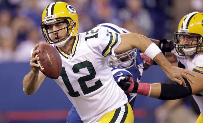 In a poll of 12 NFL G.M.s, six said they would build a team around Packers' quarterback Aaron Rodgers.